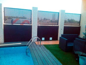 Acondicionamiento zona exterior villa Valencia