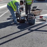 Reparación viales Carrefour